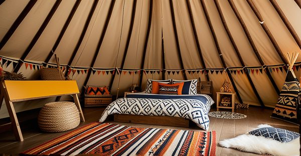 Inspirez l'aventure avec un tipi chambre garçon amusant !