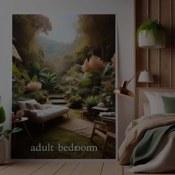 Quelle palette de couleurs pour une chambre d'adulte inspirée par la nature?