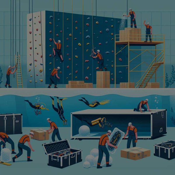 Quelles stratégies pour déménager des équipements sportifs spécifiques (escalade, plongée) ?