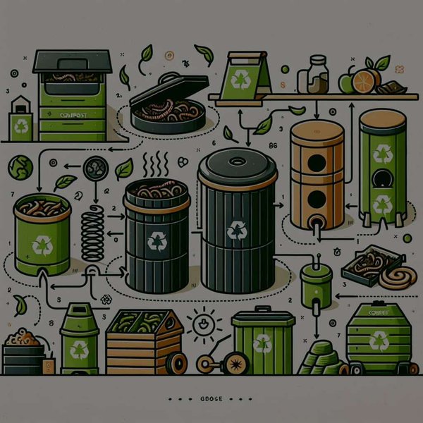 Comment choisir le bon type de composteur domestique pour une réduction efficace des déchets organiques ?