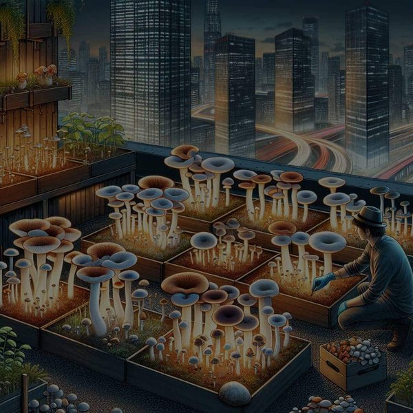 Comment créer un espace de culture pour les champignons comestibles en milieu urbain ?