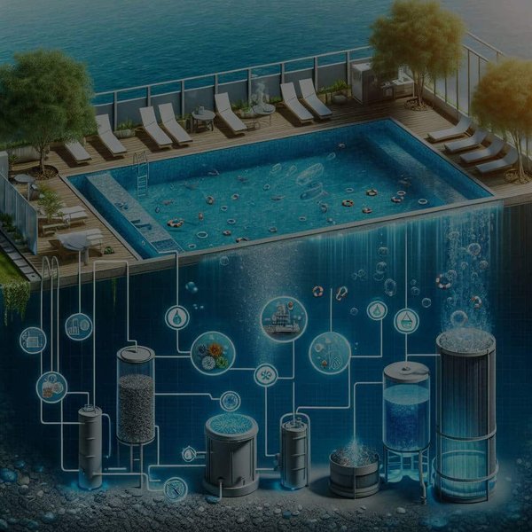 Quelle est la meilleure approche pour une gestion écologique des déchets et des eaux usées de piscine ?