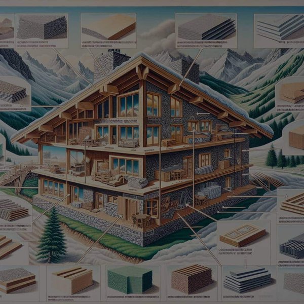 Comment choisir les matériaux de construction pour une maison en climat montagnard ?