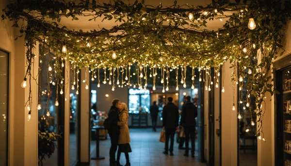 Branchages et guirlandes : embellissez votre magasin avec style