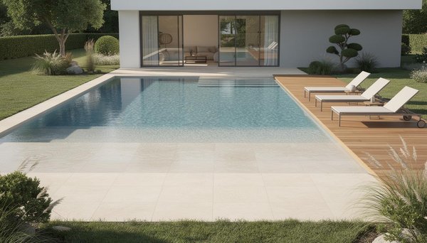 Pourquoi la plage intégrée piscine qualité supérieure valorise-t-elle l'extérieur de votre maison ?